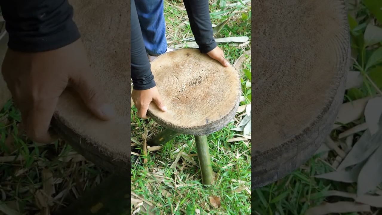 Survival Skills: Building a Strong Chair from Natural Materials #survival #outdoors #skills