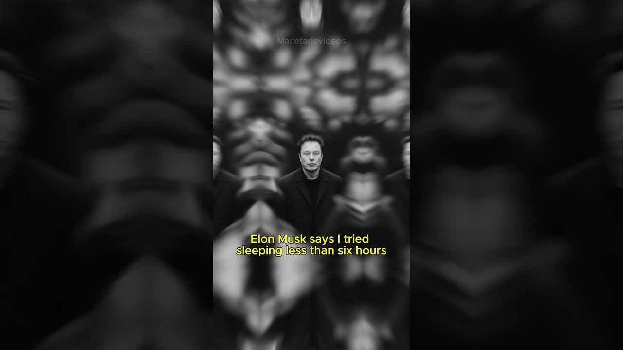 Why Elon Musk Refuses To Sleep Less Than 6 Hours