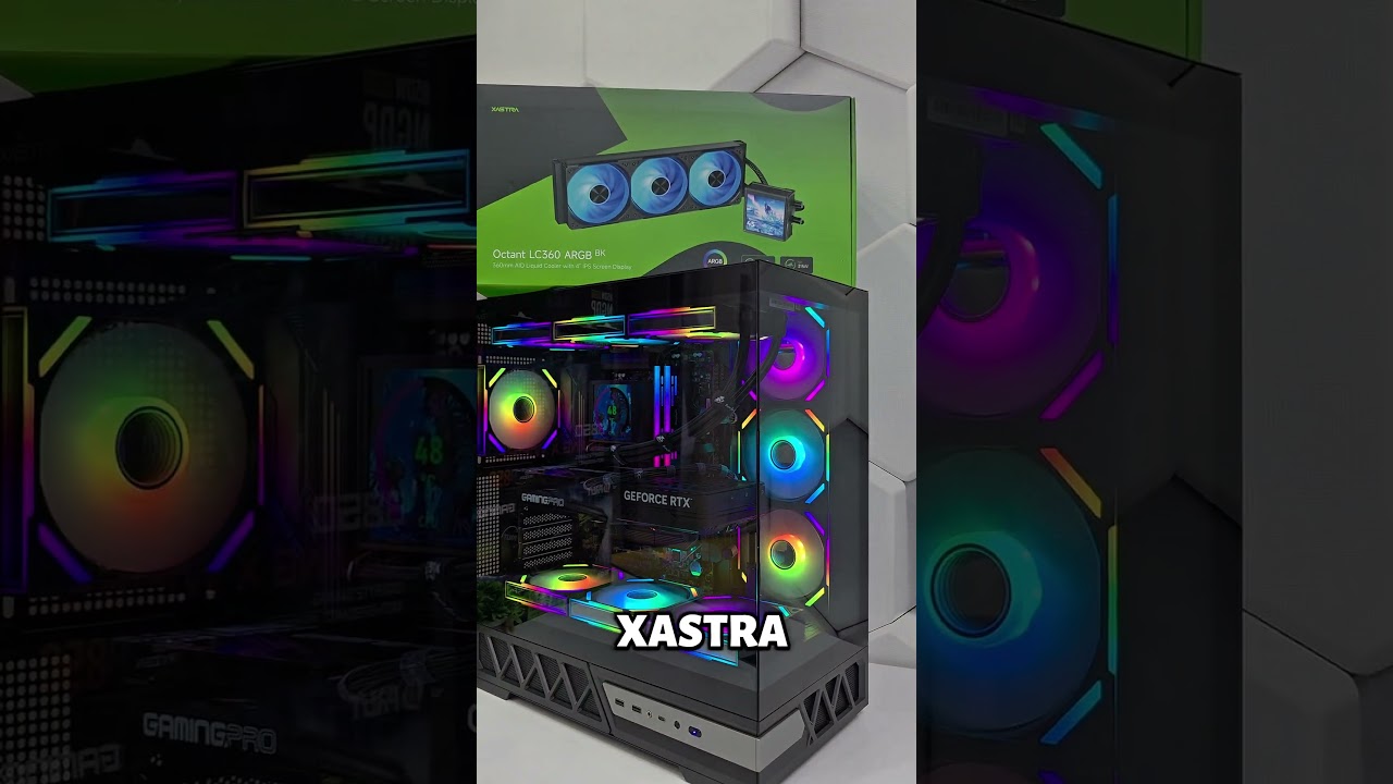 Игровой ПК на Ryzen 7 7800x3D и RTX5070ti #сборкапк #rtx