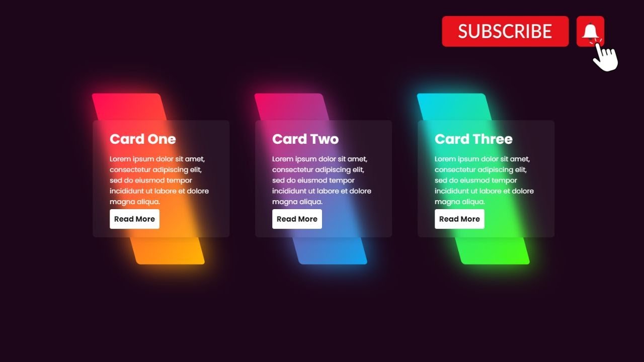 Animation Cards Using Html and Css