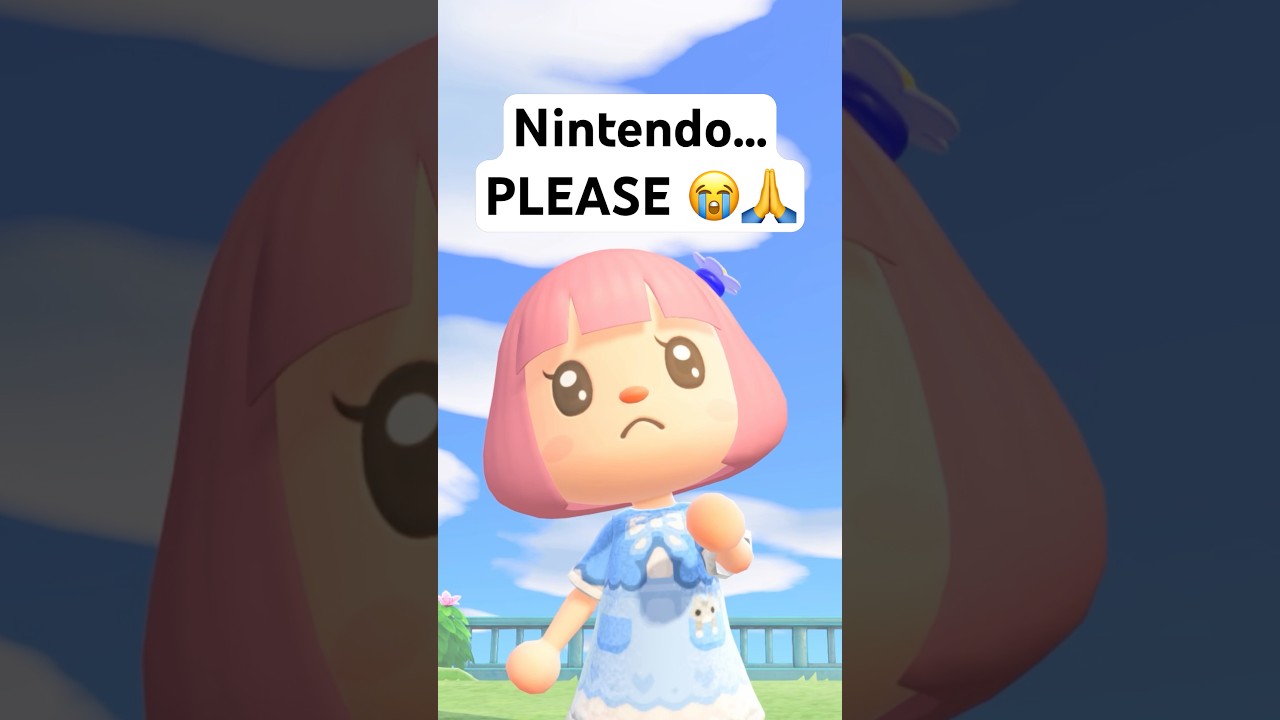 My updated WISHLIST for Animal Crossing! 🙏😭 #acnh