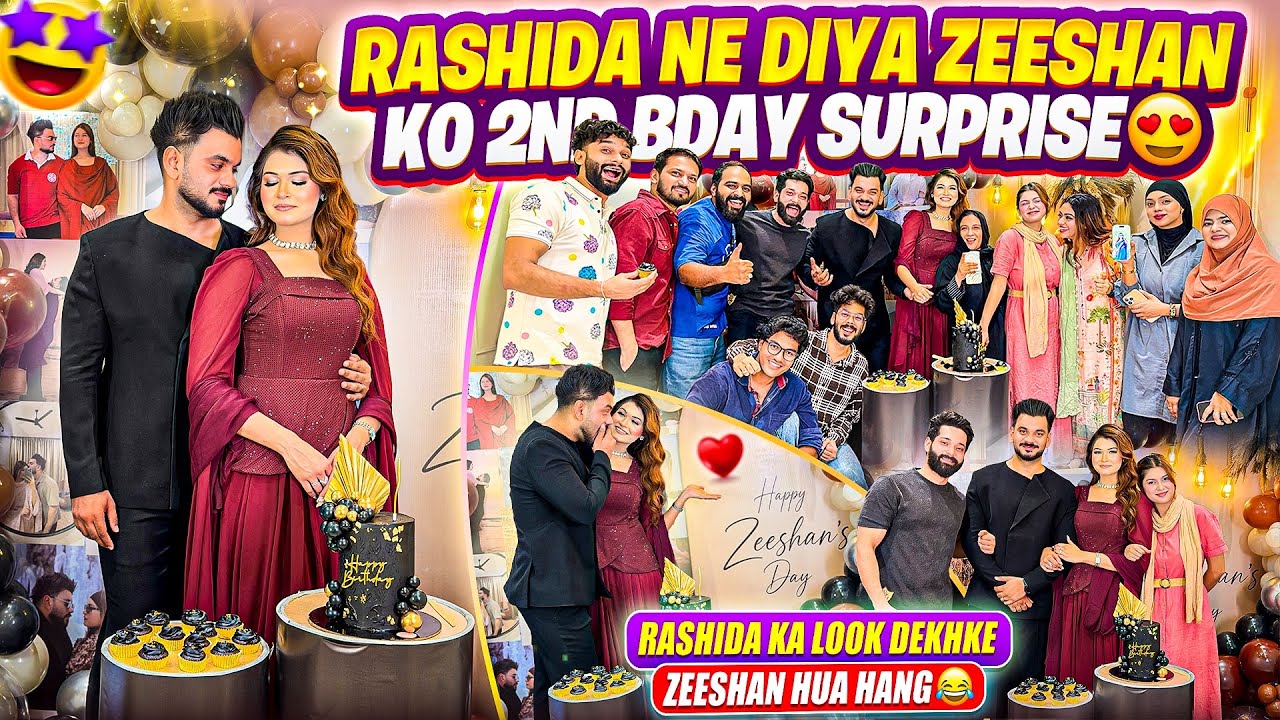 Rashida Ne Diya Zeeshan Ko 2nd Bday Surprise 😍| Dosto Ki Masti | Fokats | Abresh & Zeeshan