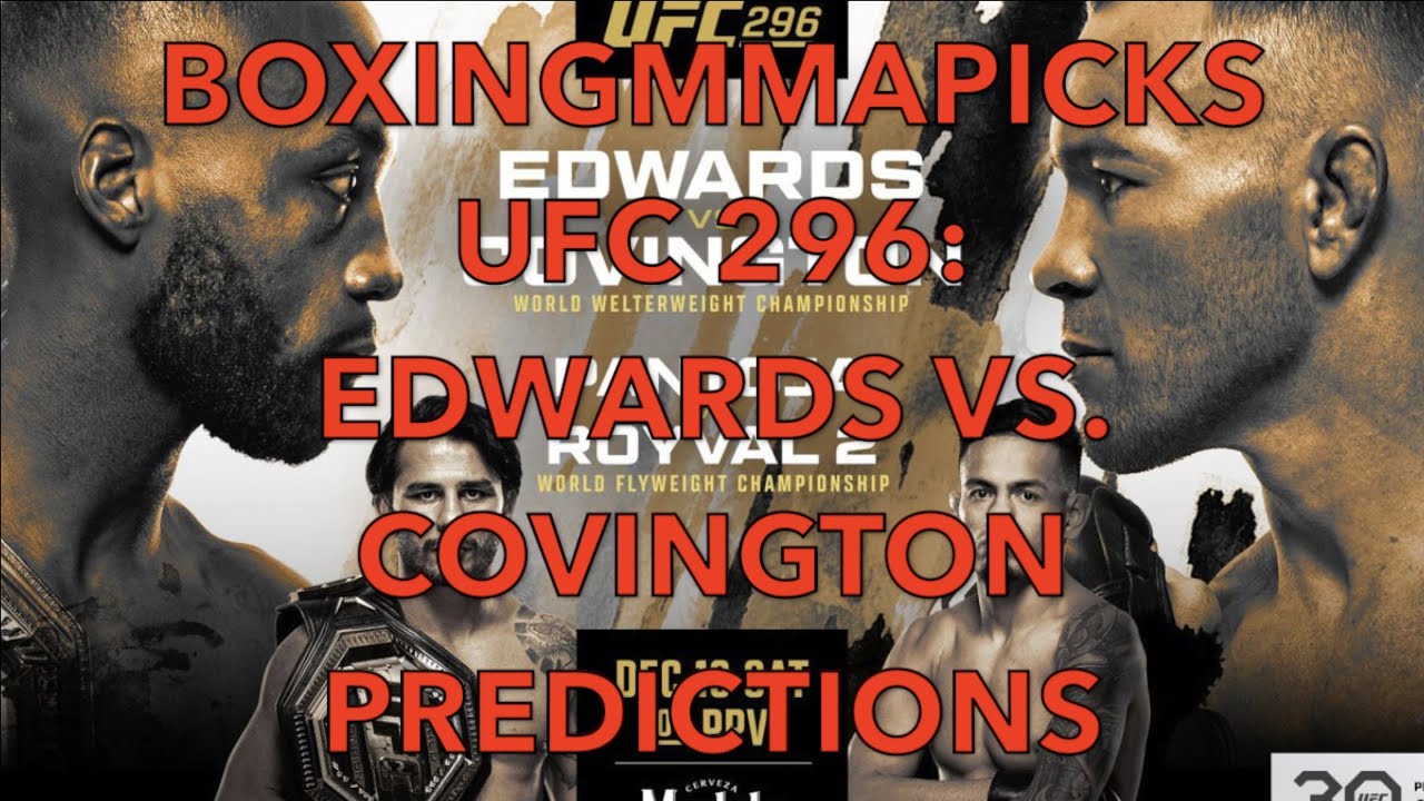 UFC 296: Edwards vs. Covington (FULL CARD PREDICTIONS)