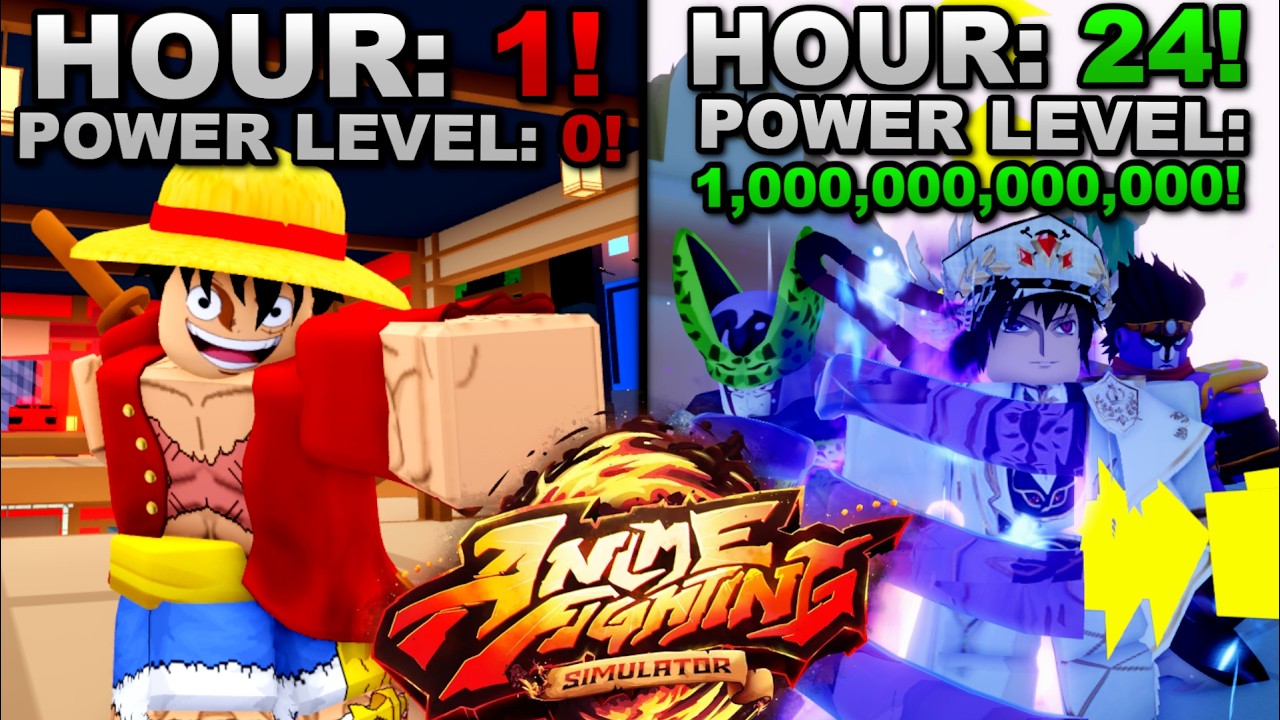Becoming The Strongest Anime Characters In Roblox Anime Fighting Simulator... Heres What Happened!