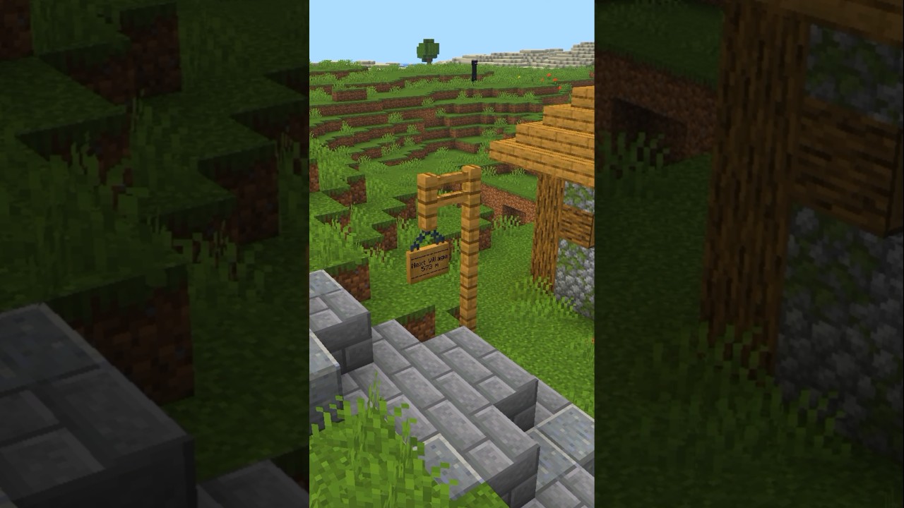ALDEAS CONECTADAS POR CAMINOS EN Minecraft