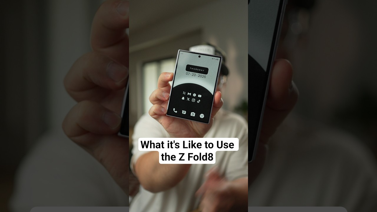 What's it's Actually Like to Use the Z Fold8