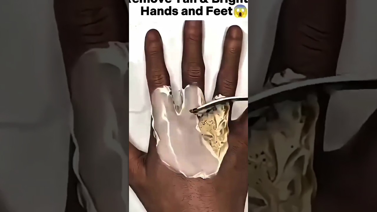 Remove Dark Hand Dirt & Tanning In Just 1 Use | #shorts #beauty #skincare deadskin #viral  #dark