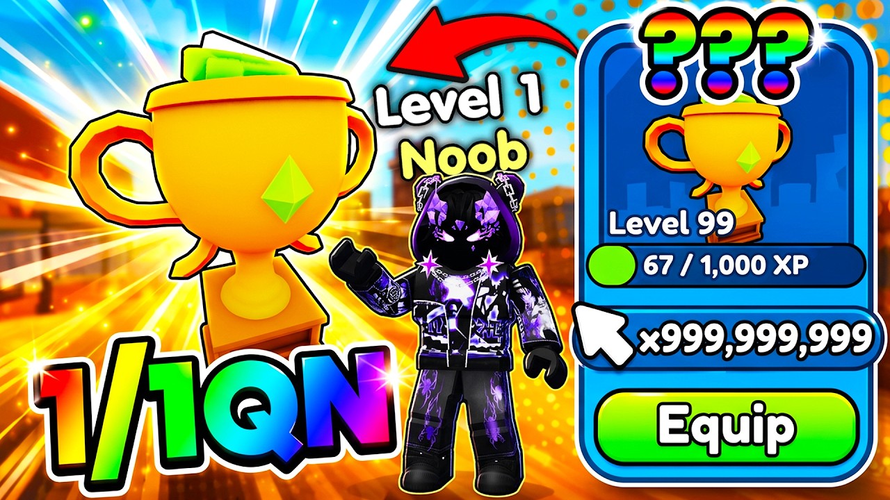 Starting Over as NOOB with OP SECRET in Clicker Simulator! (Roblox)