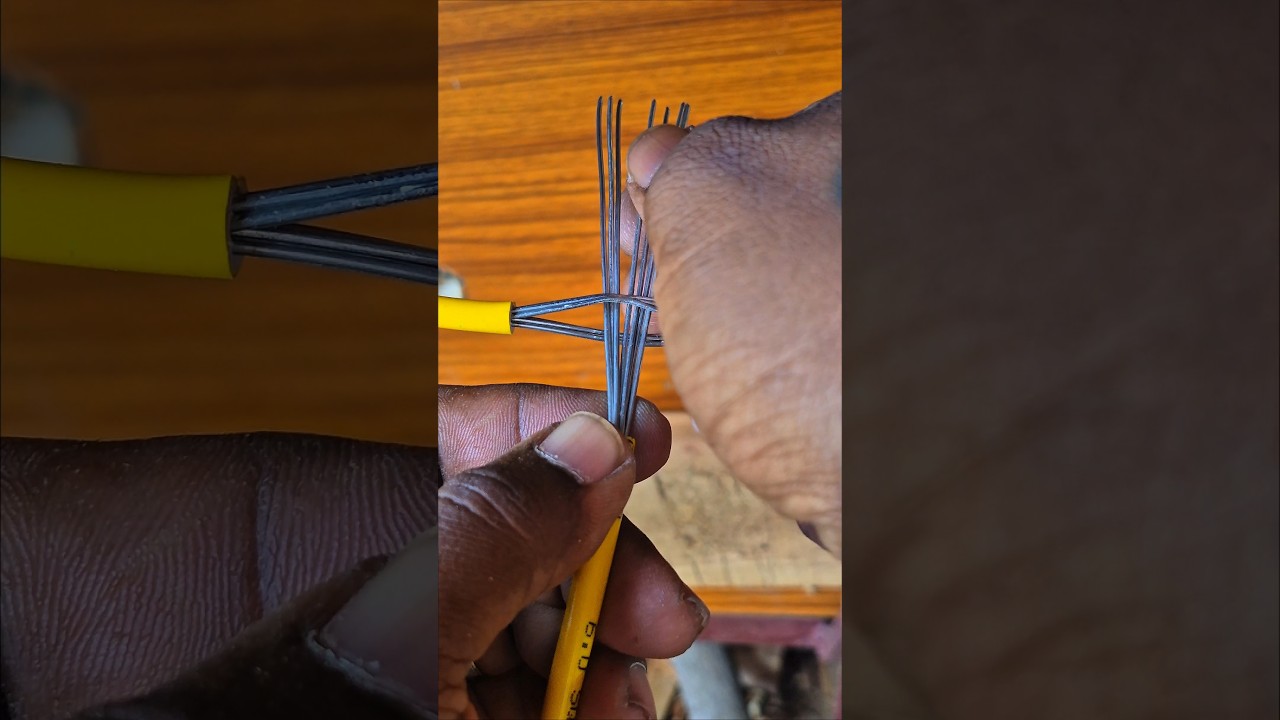 How To Wire To Wire Joint Safety Trick #wire #electrical #shortsfeed #wiringtips #copper #wire