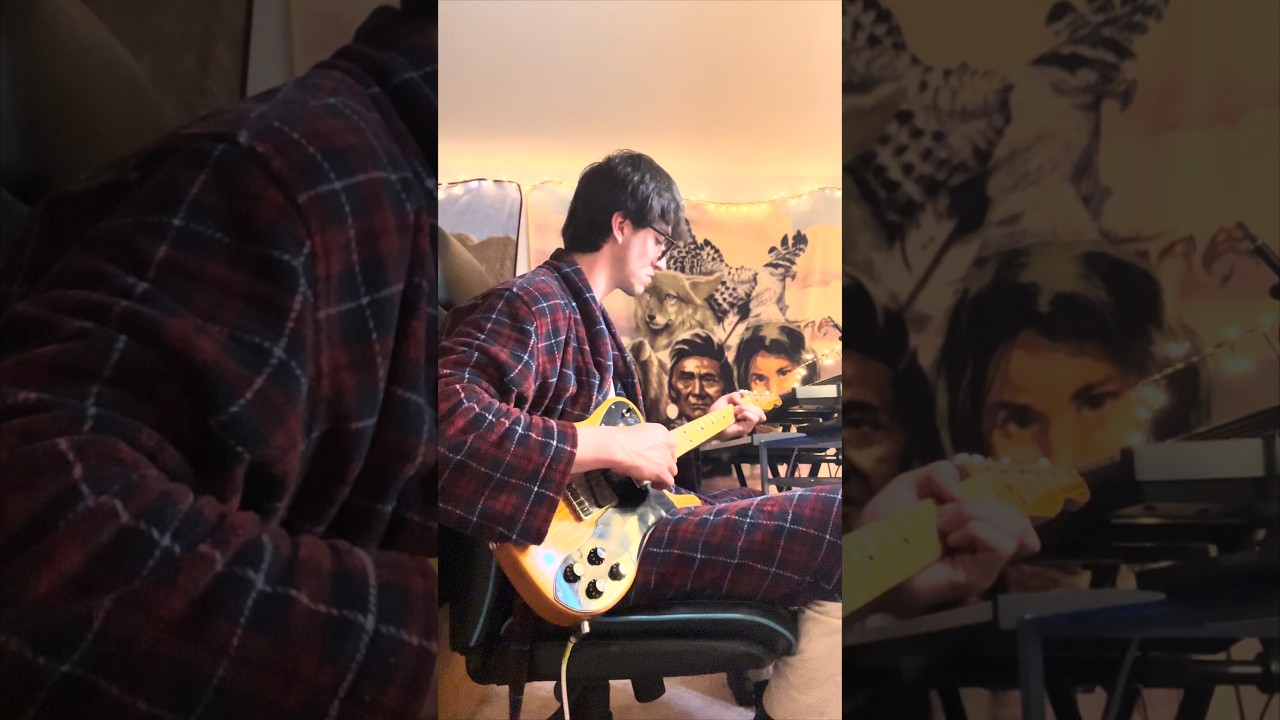 Which one do you like better? The tone is different but let’s not talk about it🫨 #guitar #test
