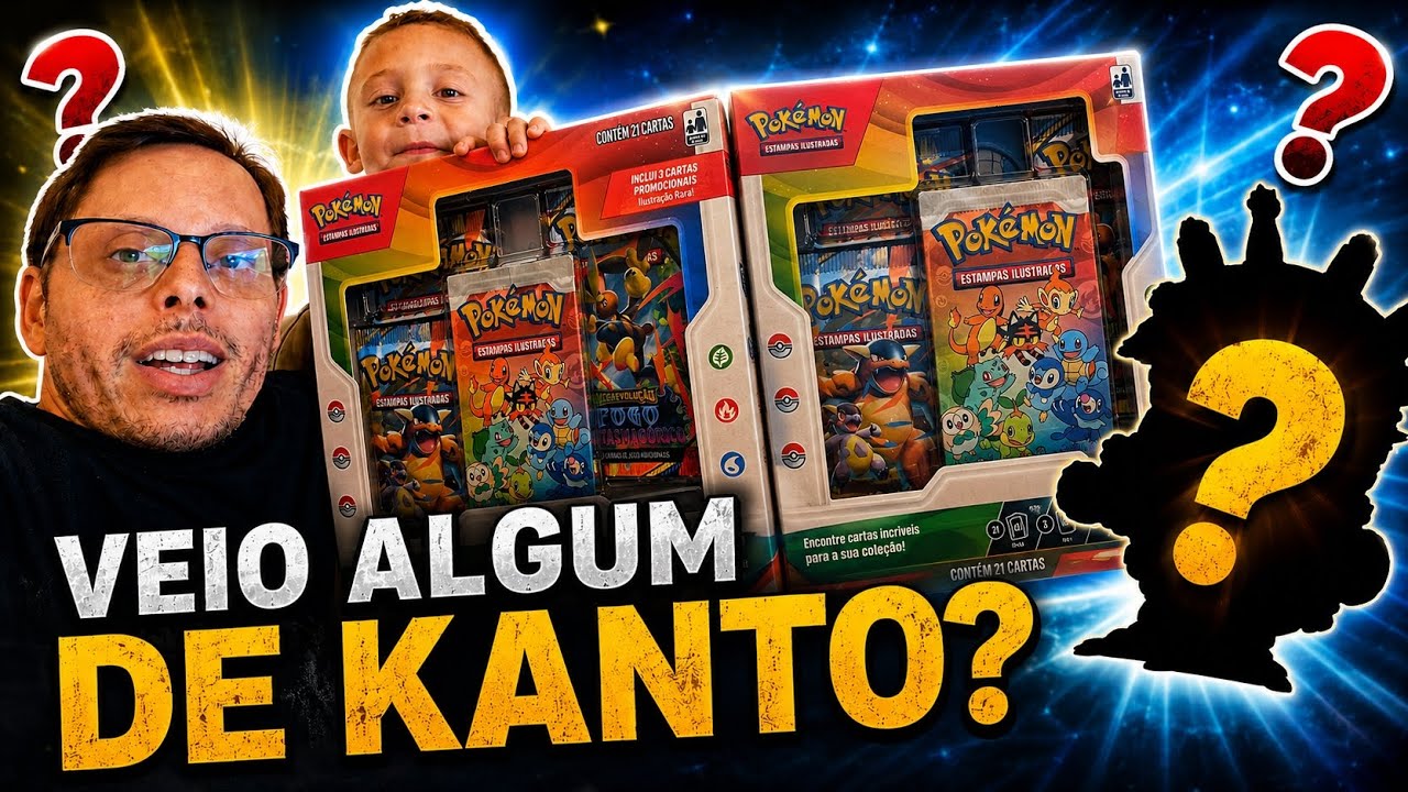 Procurando Pokémon de KANTO com meu filho! 🟡⚡