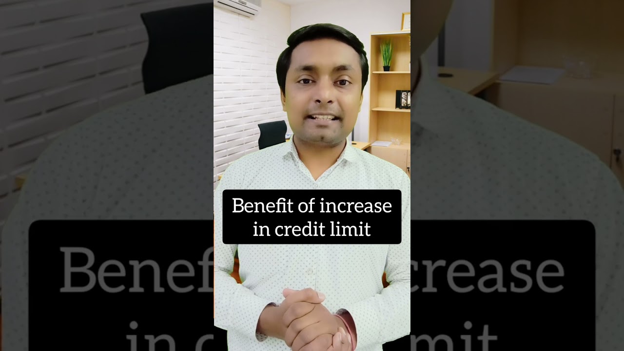 Benefit of increase in credit limit #shorts #personalfinance  #F15Sec 7