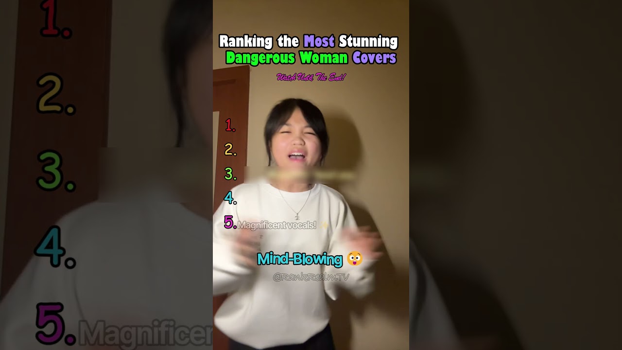 Ranking the Most Stunning “Dangerous Woman” Vocal Covers  #cover #singing  #music #song