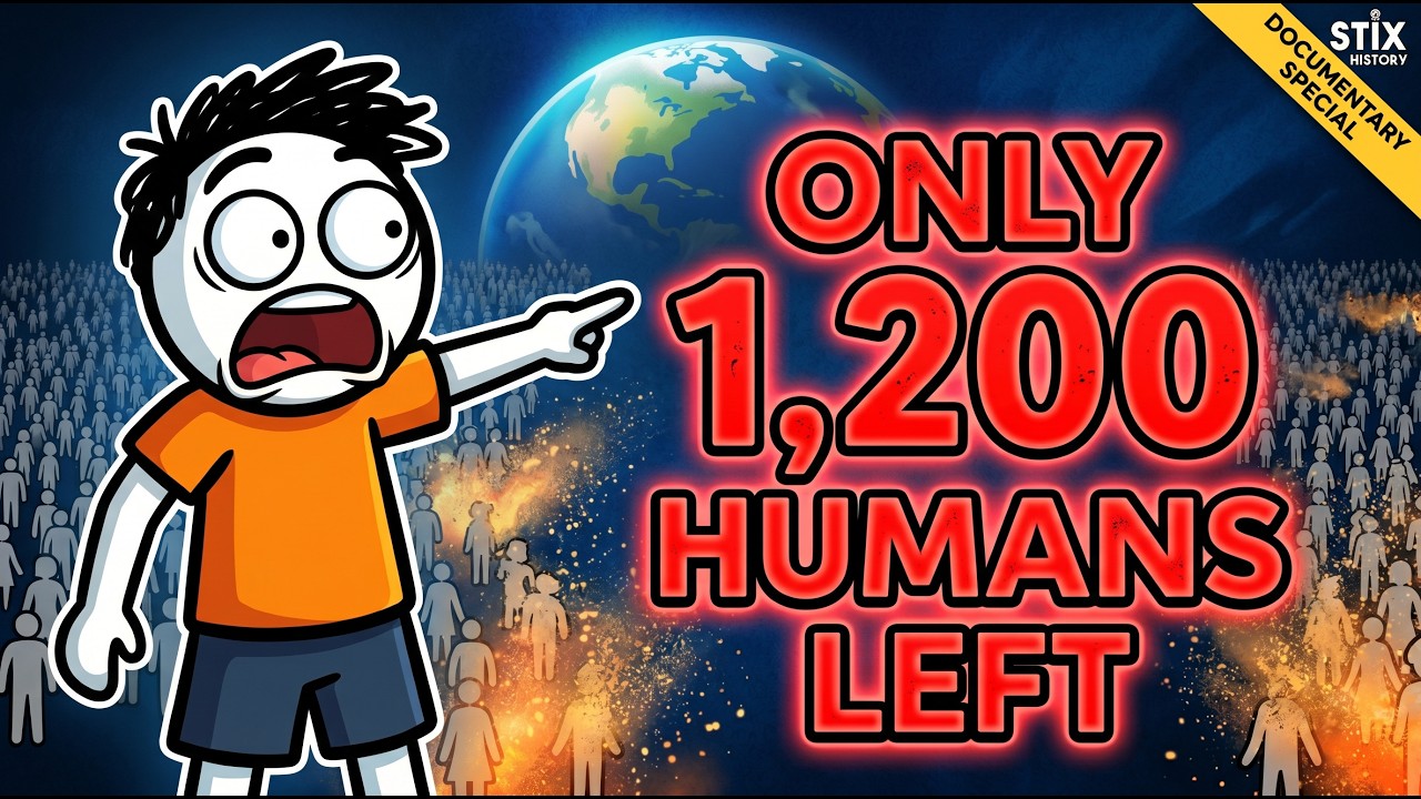 Humanity Almost Went Extinct... Only 1,200 Survived