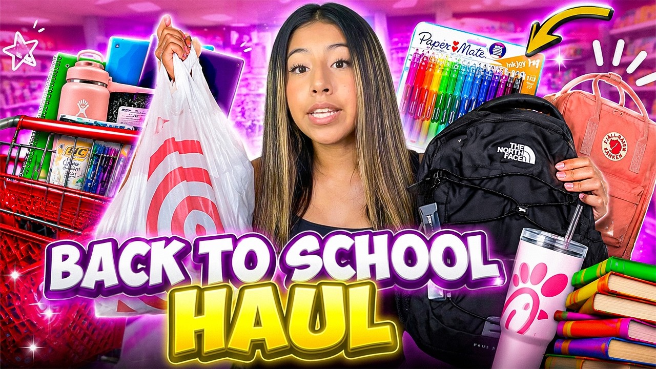 MASSIVE BACK TO SCHOOL HAUL *No List Edition* 🛍📚
