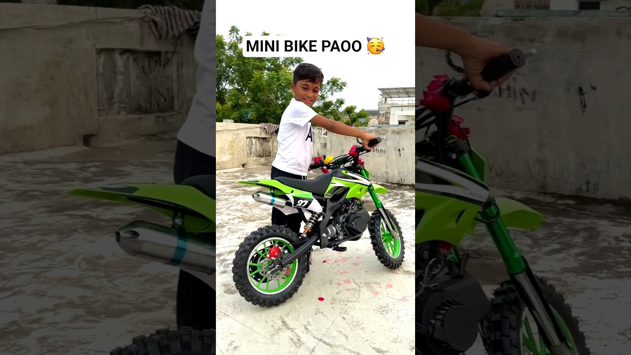 mini bike paane ke ahmeyat 🥰 #shorts #minibike #dirtbike #kidsminibike