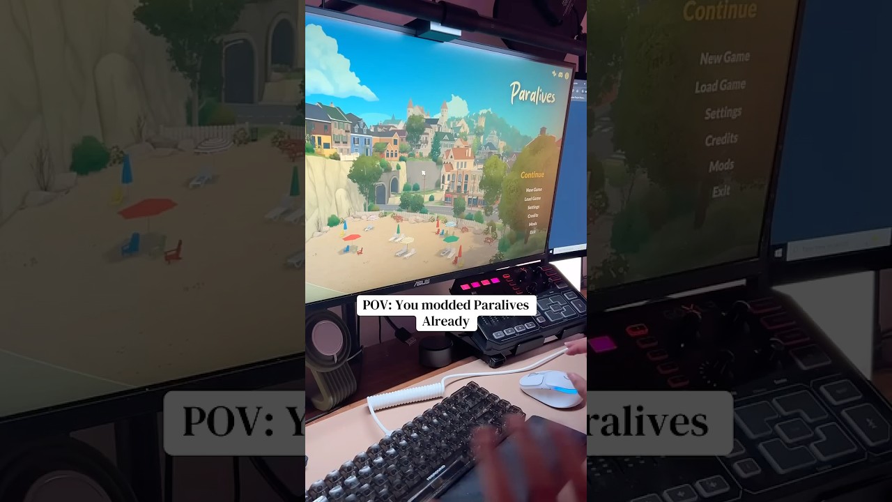 POV: Paralives is already modded hours later 🫣