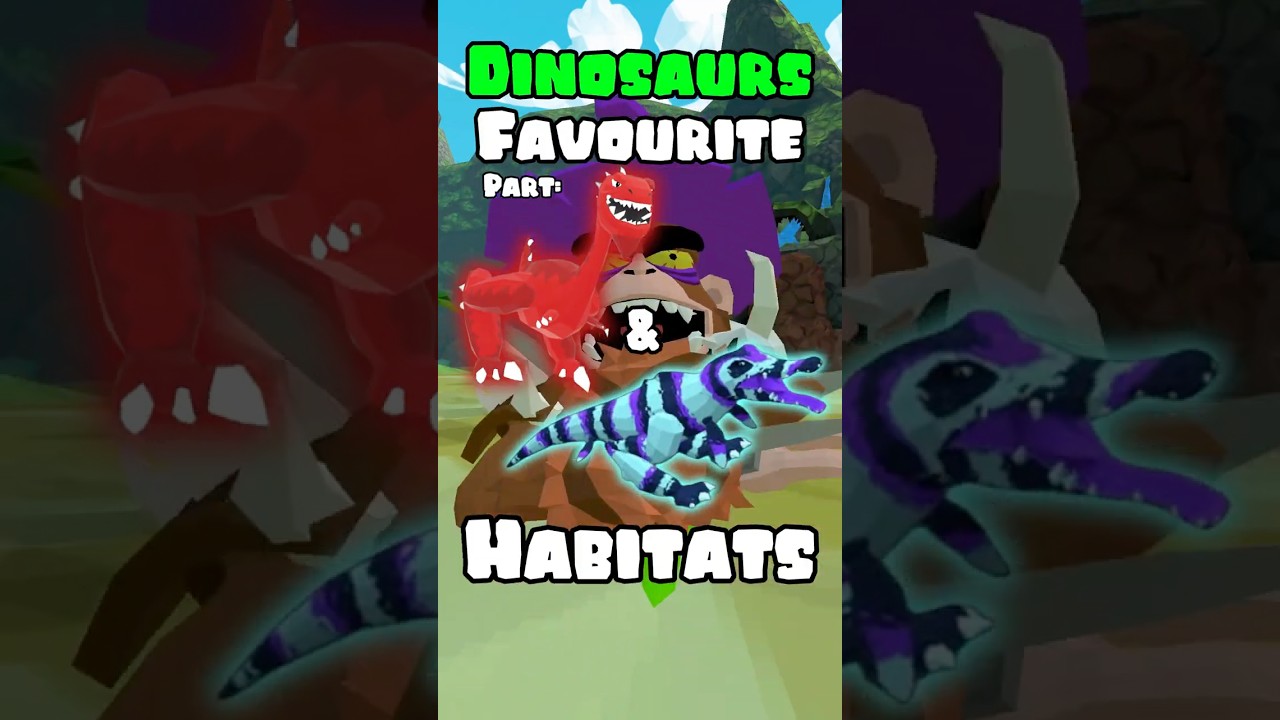 Dinosaurs Favourite Habitats Part 7 In UG! #ug #ugvr #vr #gaming #shorts #fyp #habitat #dino