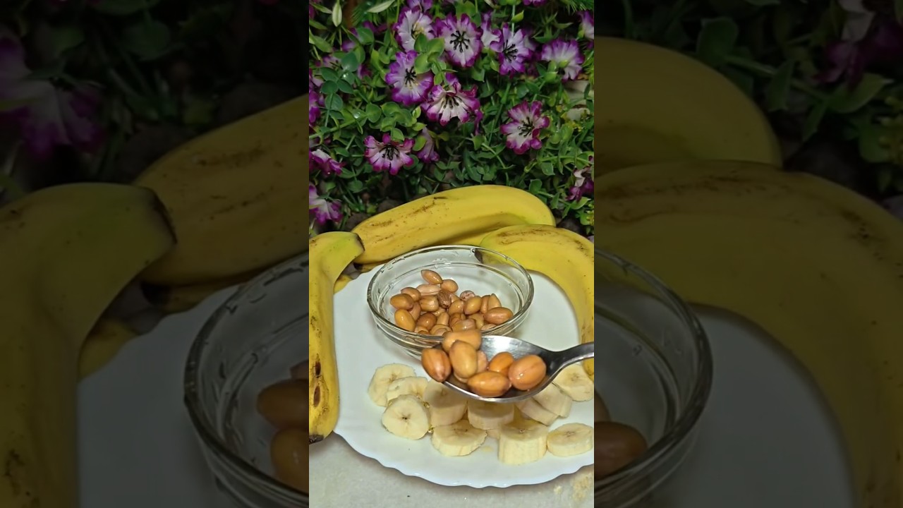 केला और मूंगफली एक साथ खाने के फायदे #food #ayurved #viral #healthtips #helthbenefits #healthyfood