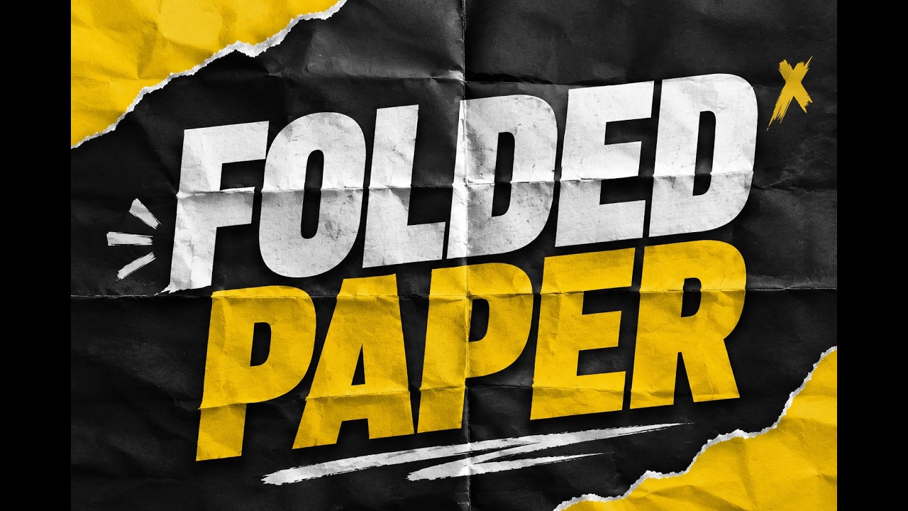 ALEN VEX-Folded Paper music don't stop