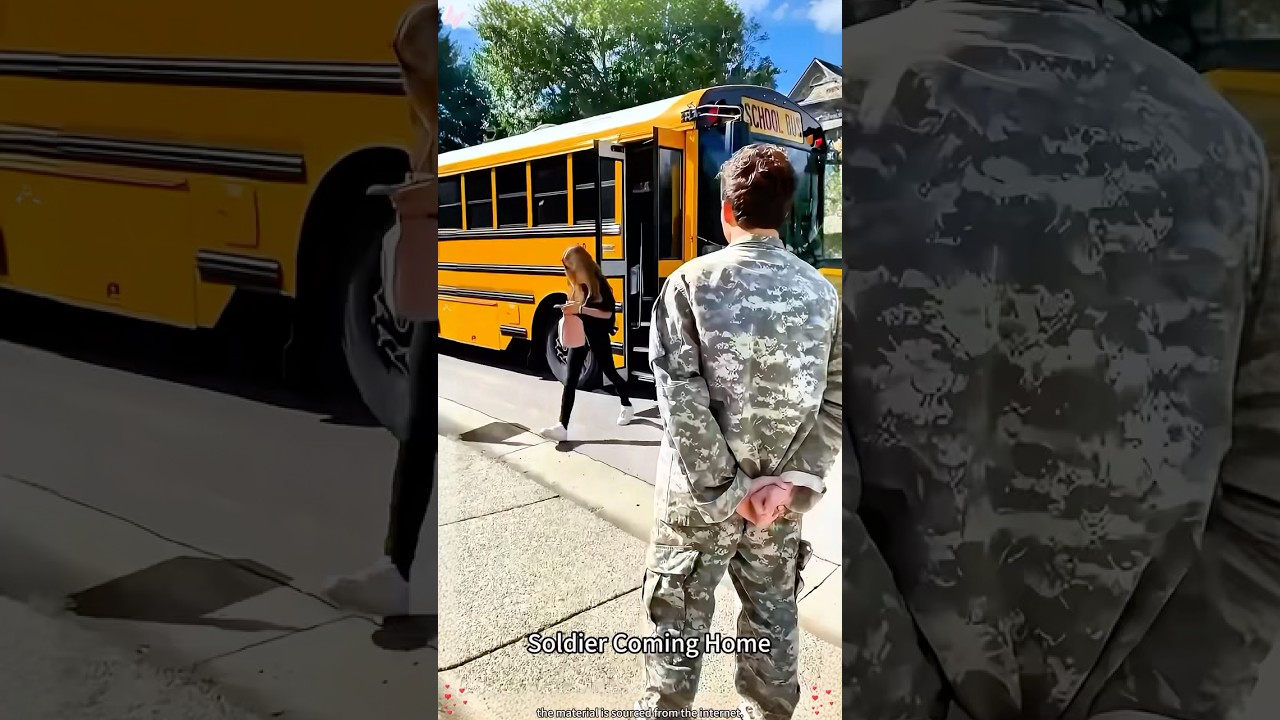 Soldiers coming home and surprise their family ❤️#military #viral #feelings #love #soldier