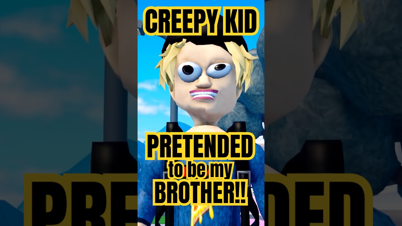 CREEPY Kid Pretended To Be My BROTHER!! #roblox #brittanyplays