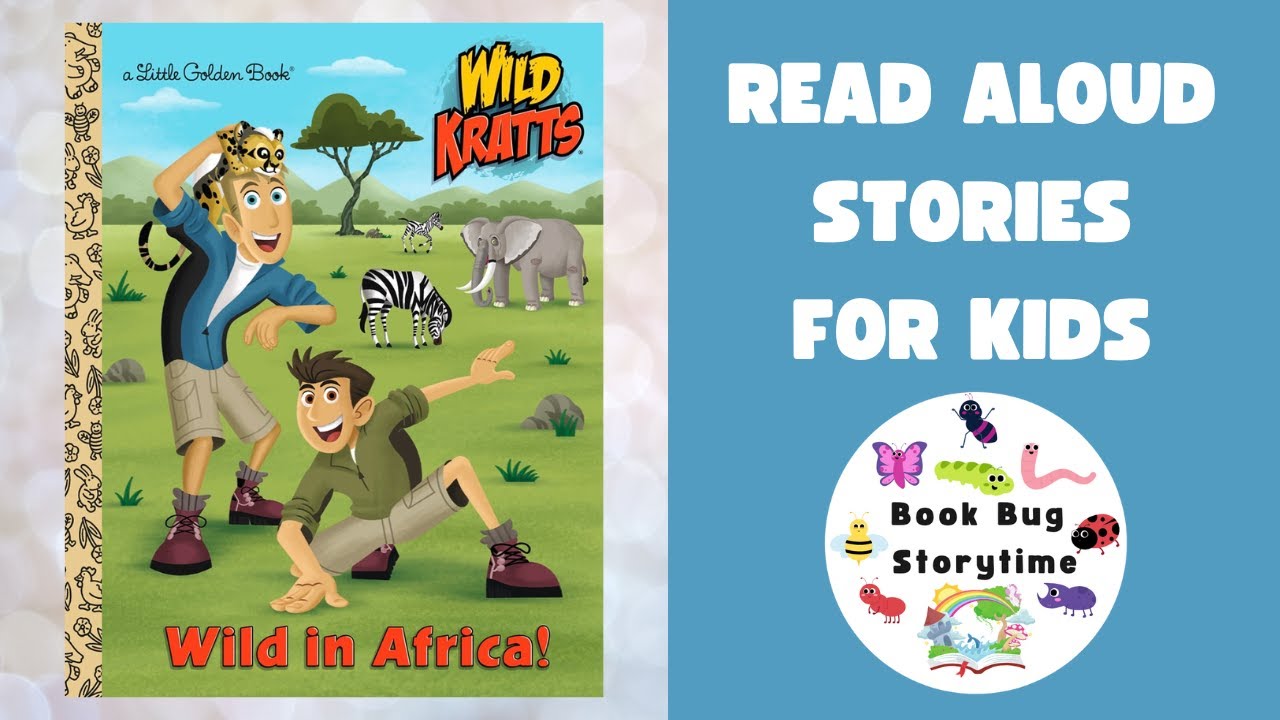 🦁🐘 Wild Kratts: Wild in Africa! (Little Golden Book) | Kids Read Aloud | Children's Story 🦛🦒