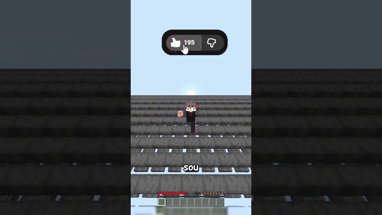 Minecraft mas o mundo é feito de bigorna