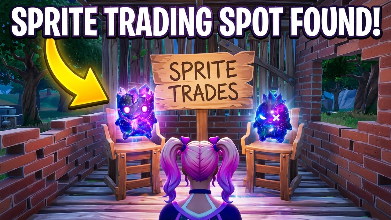 Live now Fortnite galaxy sprite and other sprites trading spot #fortnite