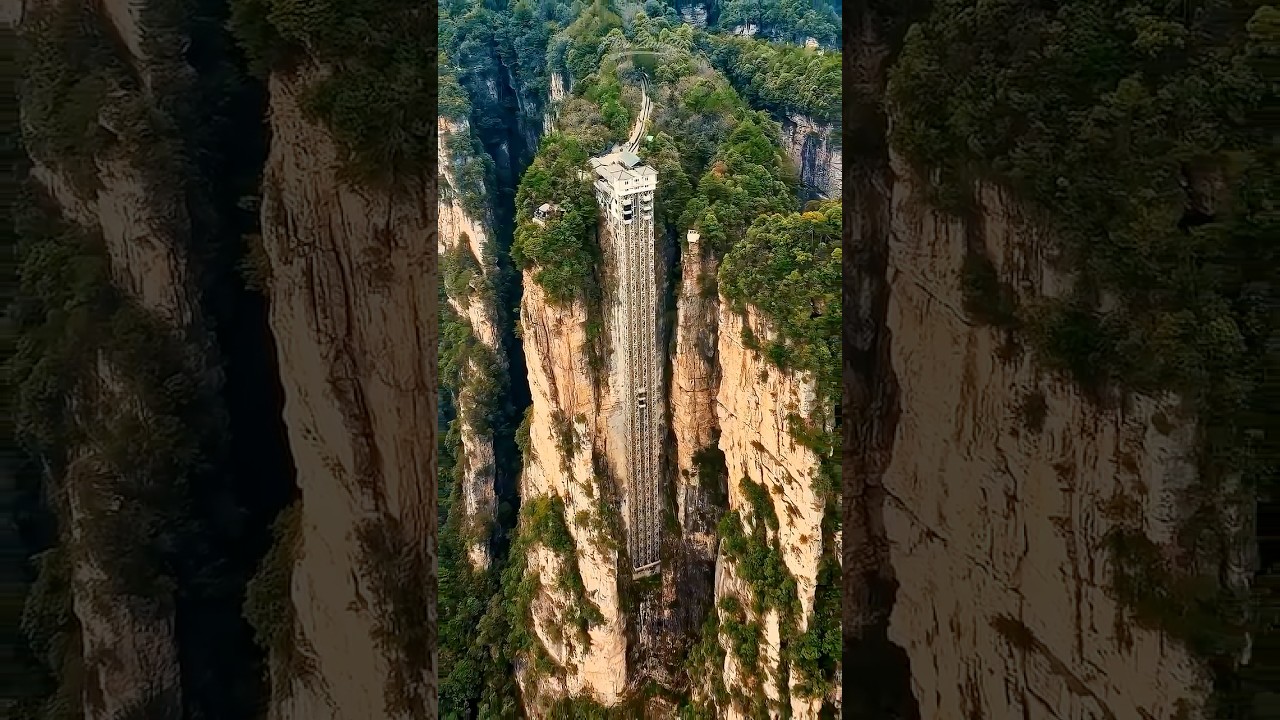 Lif OUTDOOR Paling TINGGI di Dunia?! 🤯 #zhangjiajie #chinatravel #chinatravelguide