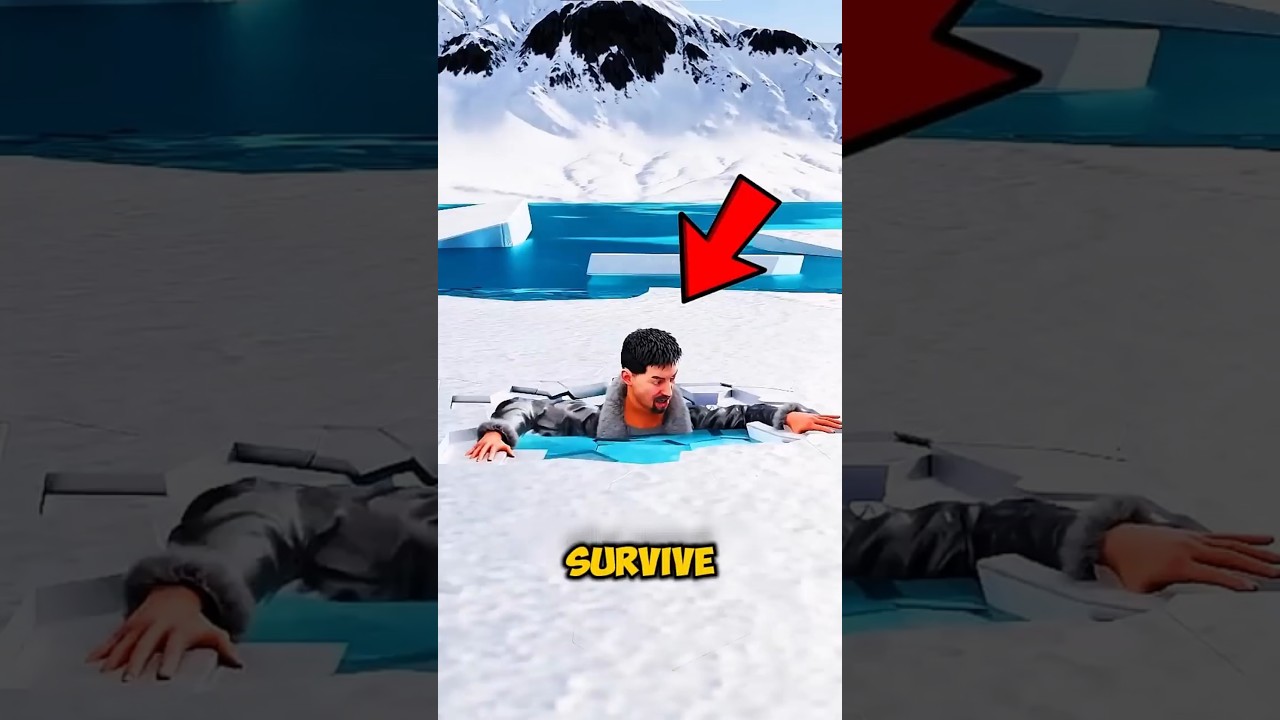 You Fell Through Thin Ice… Do THIS to Survive! ❄️