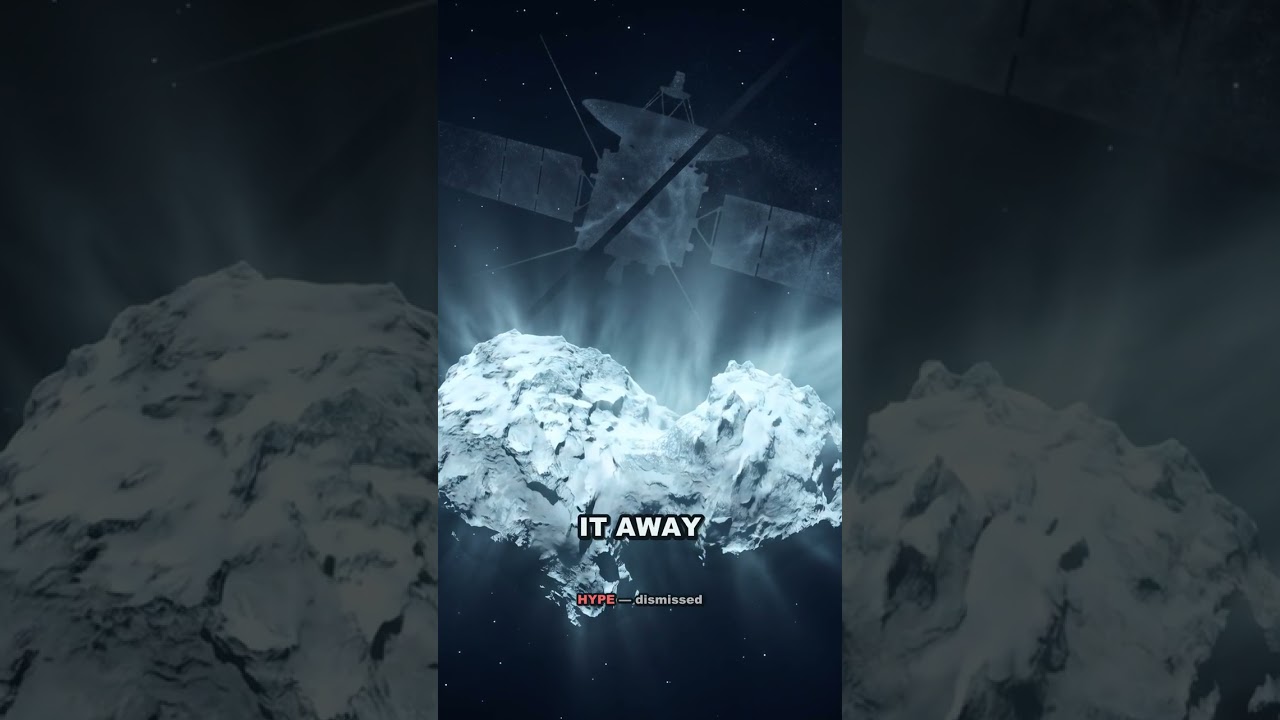 A Comet Came From Another Star — Not a Spaceship #Shorts
