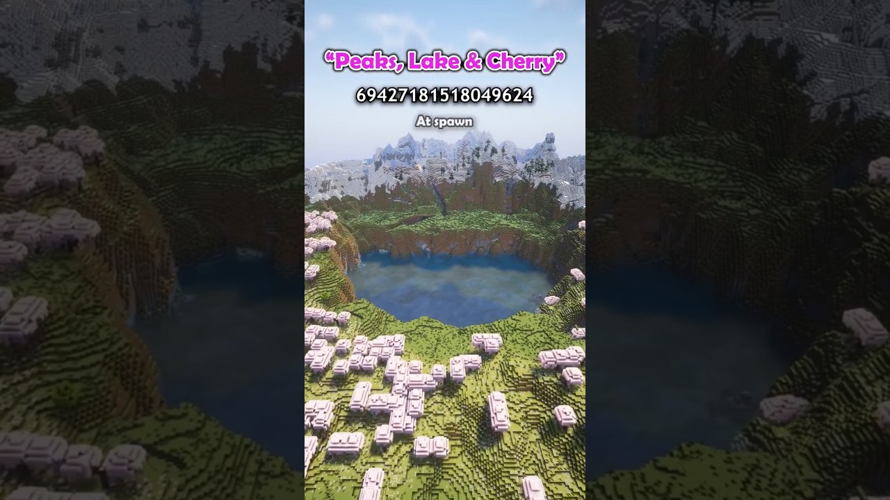 MINECRAFT IS BEAUTIFUL SEED 1.22 shorts #minecraft