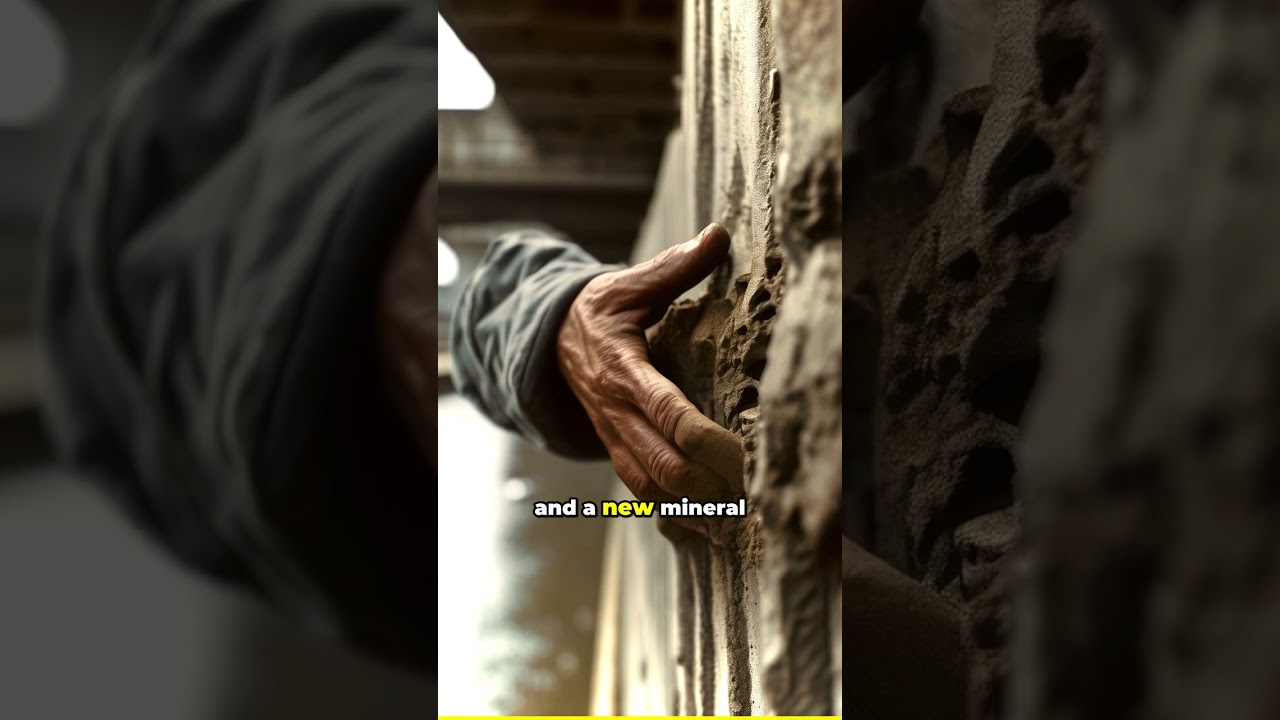 How Roman Concrete Self-Heals Without Modern Additives #Shorts #engineering #history