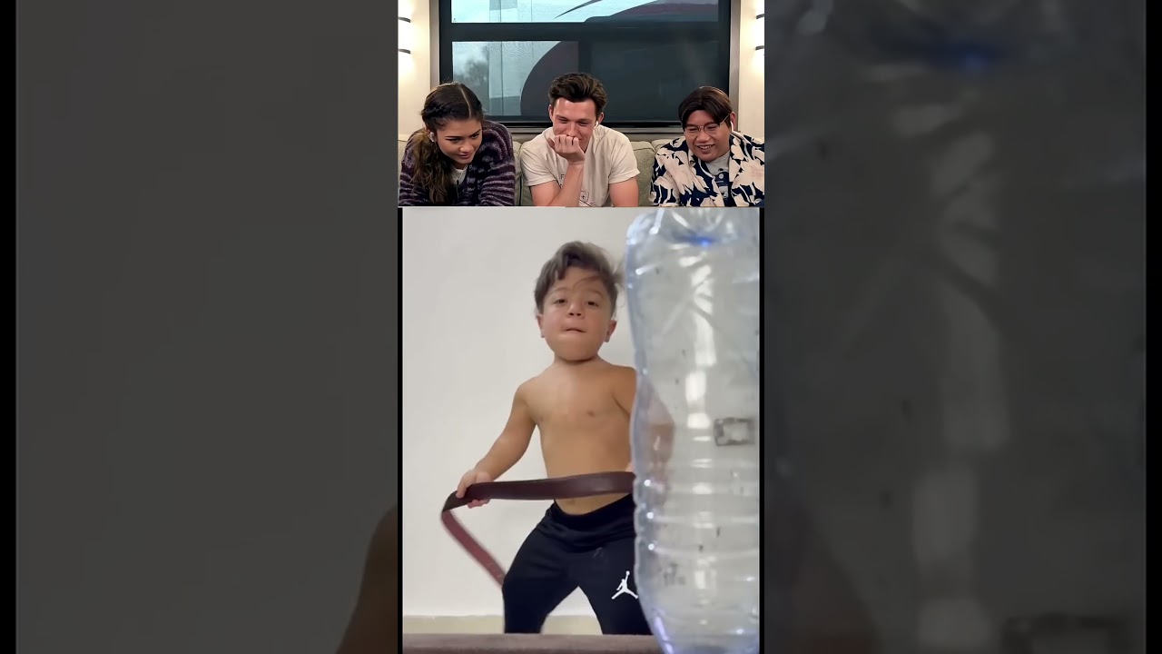Tom Holland React Viral Videos part #tomholland #funny #trytolaugh #reaction