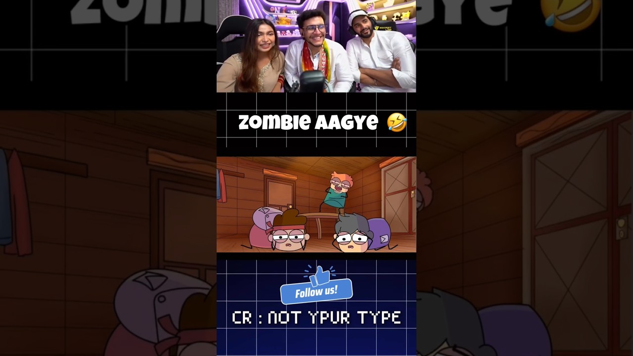 School Trip pe ZOMBIES! 😱 | Animated Comedy #shorts
