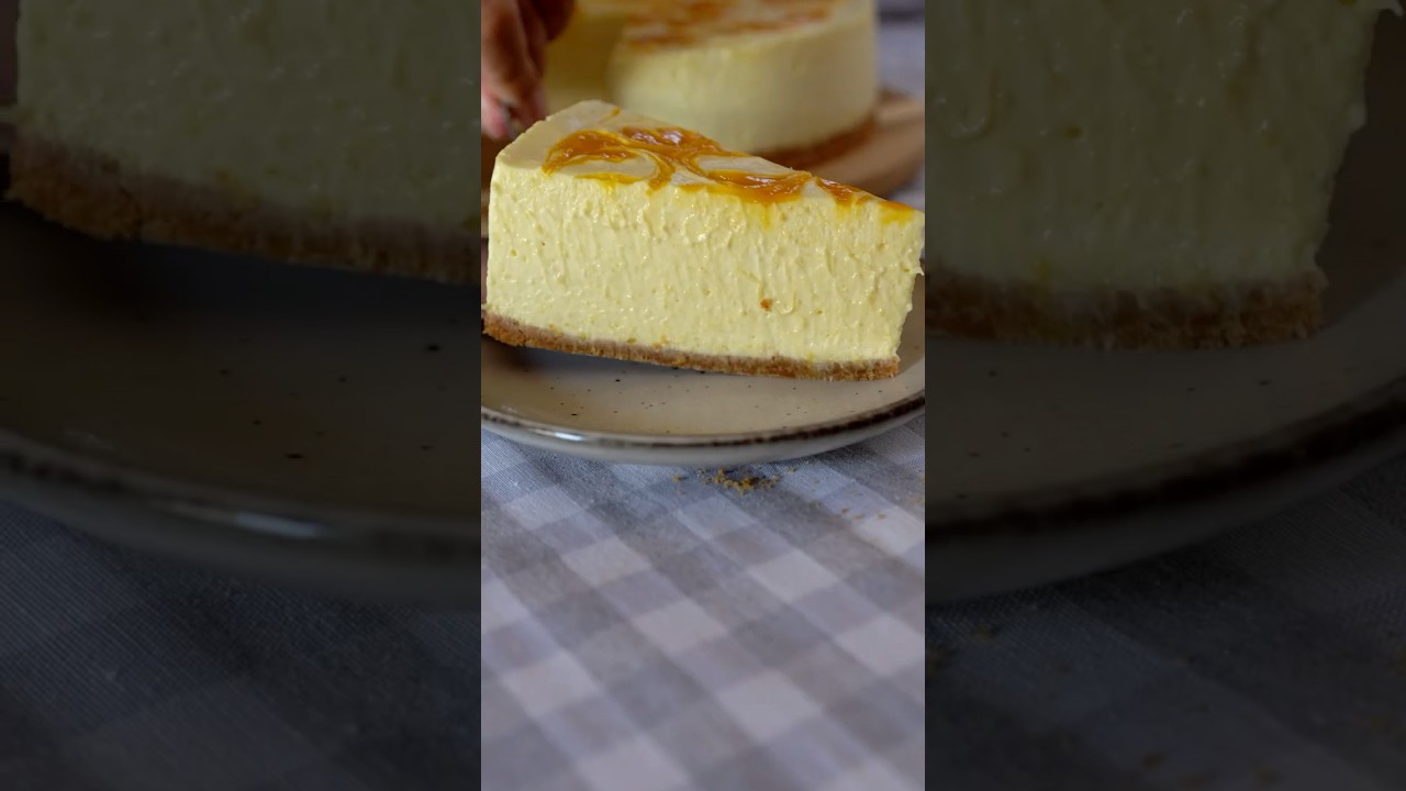 Creamy No-Bake Mango Cheesecake