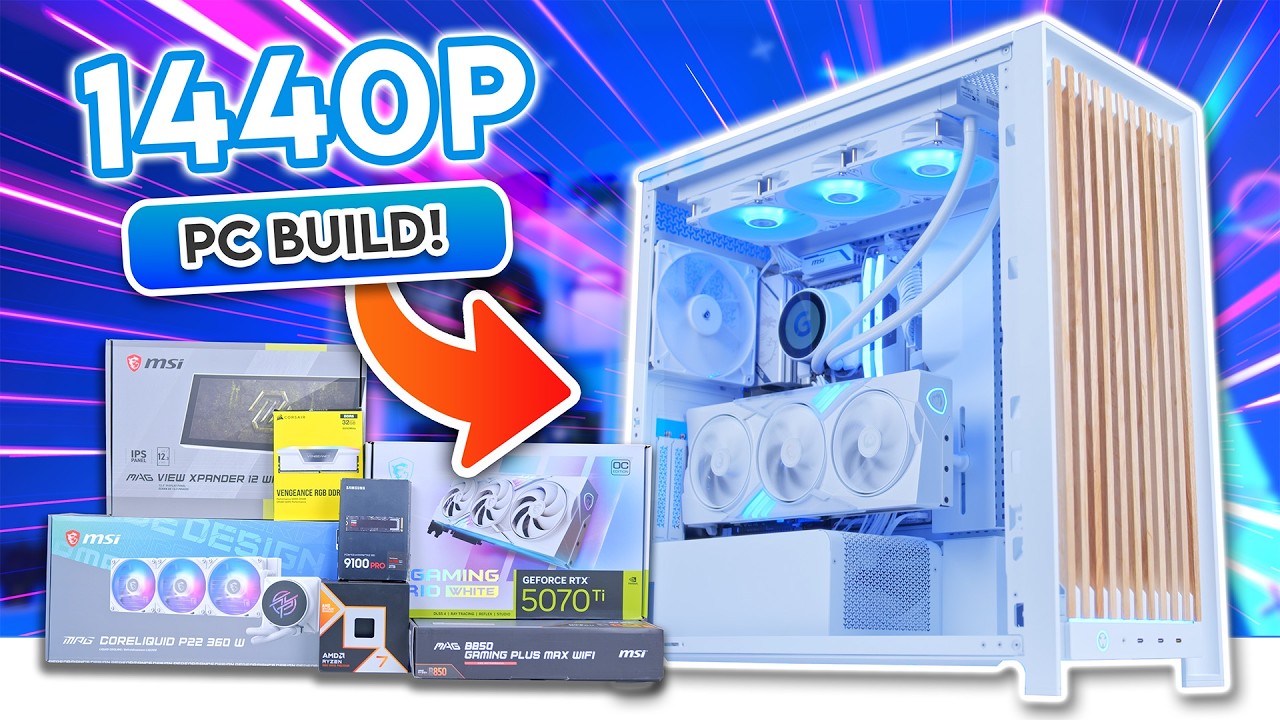 Ultimate 1440p Gaming PC Build 2026! 😍 [ft. Ryzen 9800X3D & RTX 5070 Ti]