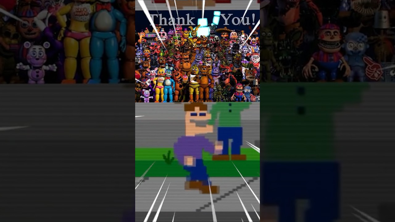 EL ANIMATRÓNICO MÁS FEO de cada FNAF🤢