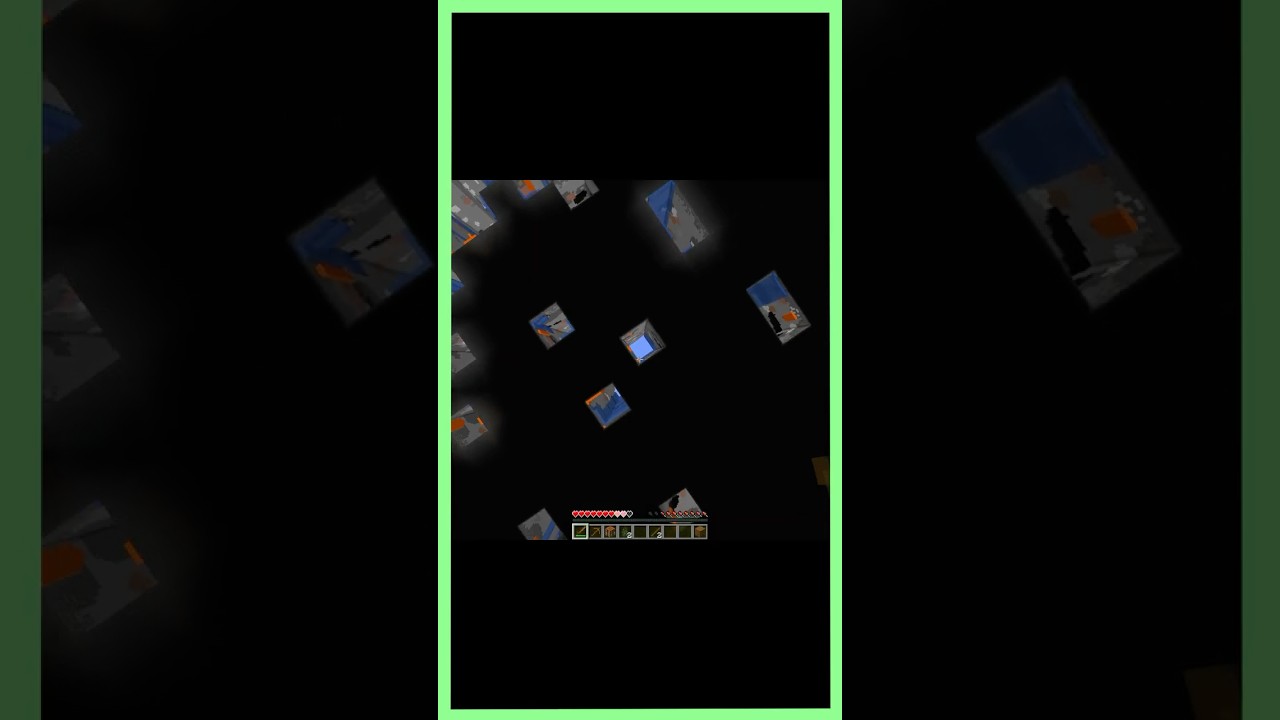 Beating Minecraft While the World Deletes Itself