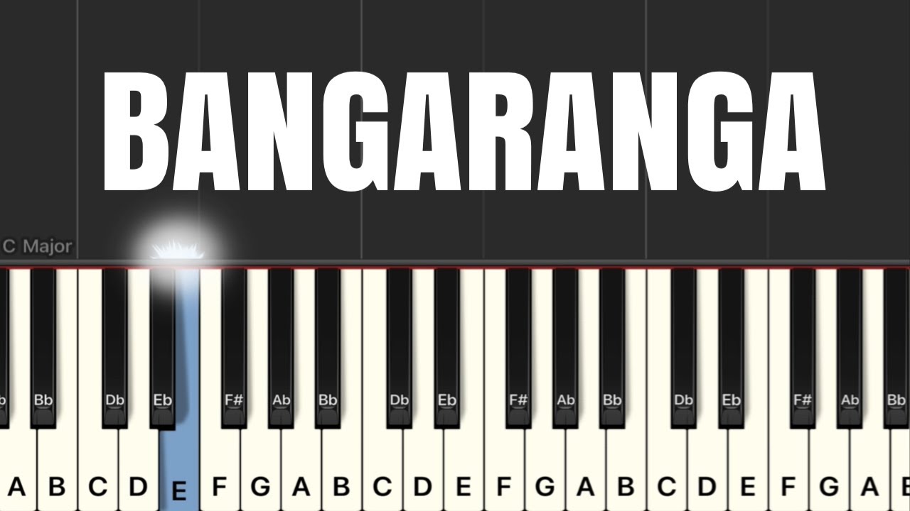 DARA - Bangaranga (Eurovision 2026 Winner) Piano Tutorial | Easy