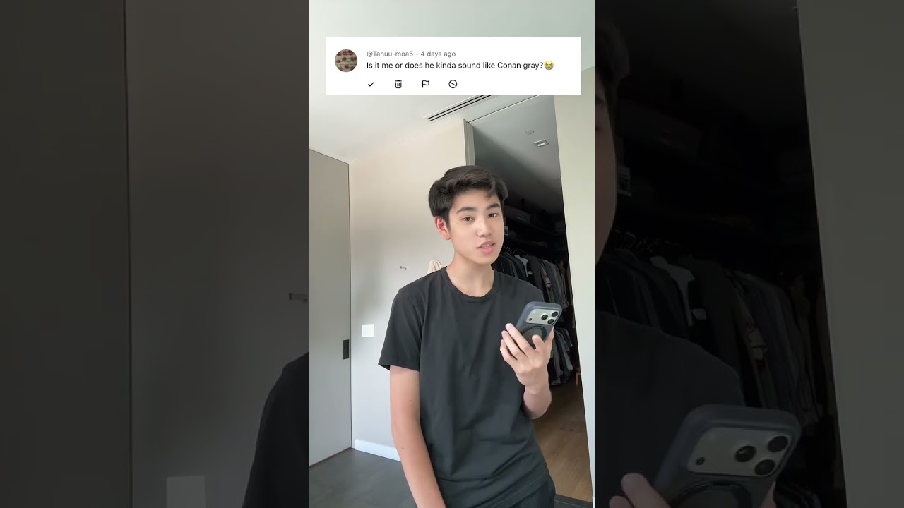 Conan Gray’s little brother??? #fyp #conangray #singing #singer #zanderchin #viral 