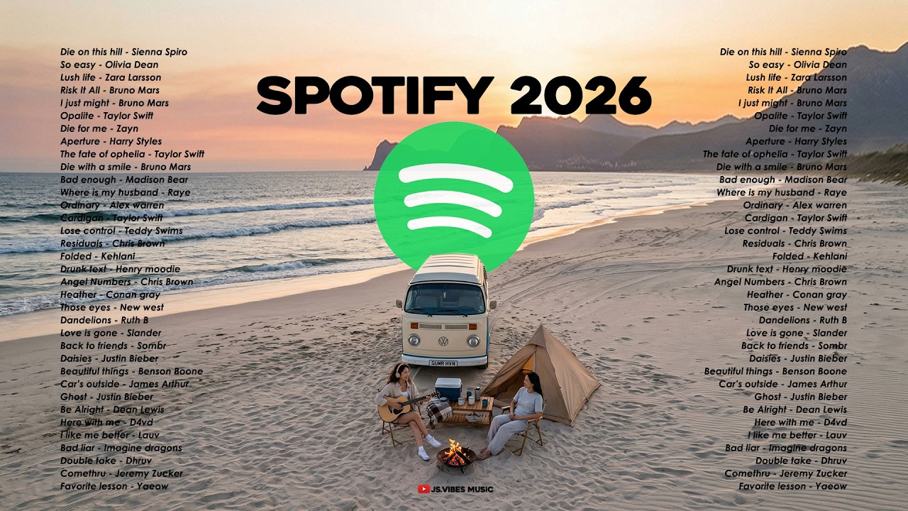 🟢Best Hits Music Spotify Playlist 2026🌵|| Smooth Acoustic English Songs -- New Popular Music 2026