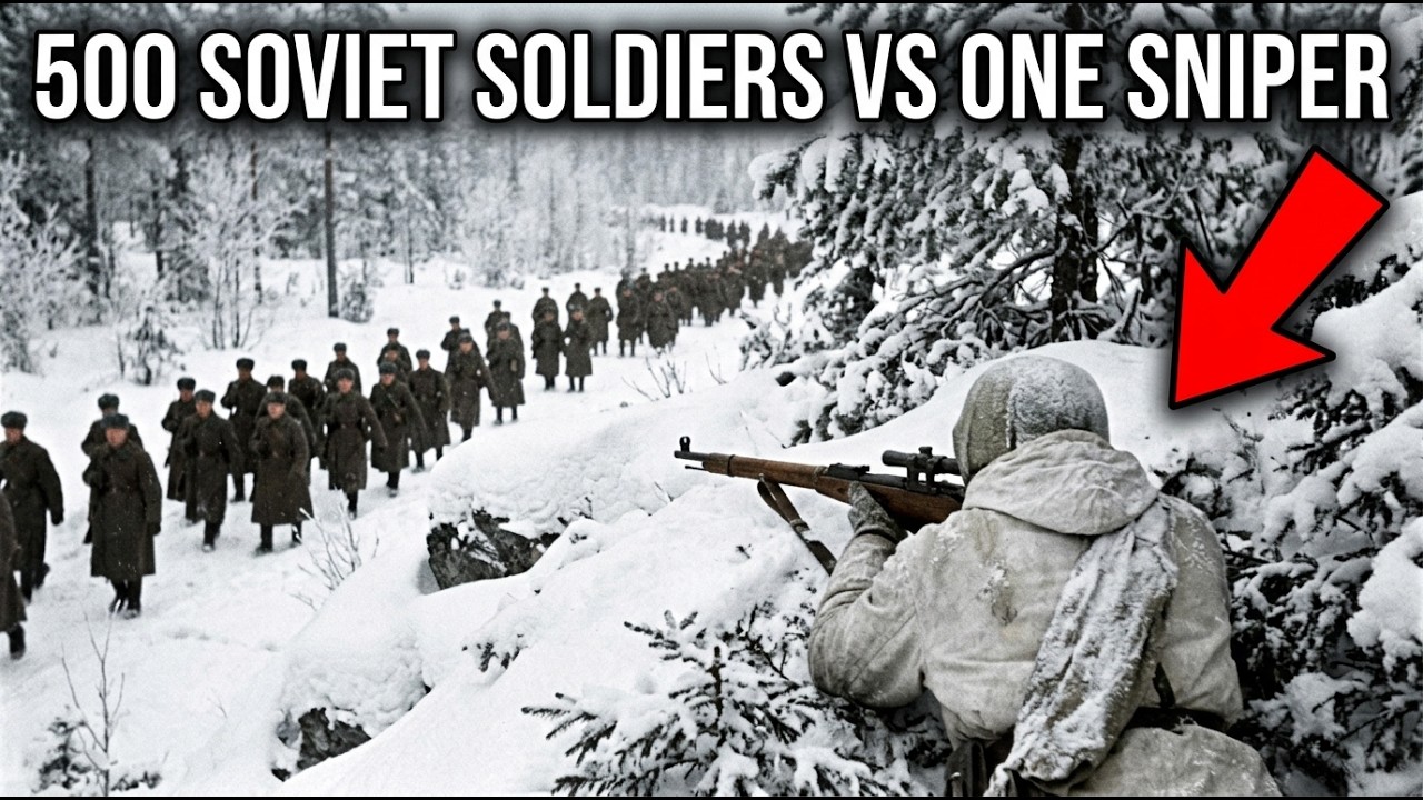 One Hidden Finnish Sniper Who Killed 40 Soviet Soldiers in One Day Without Anyone Finding Him