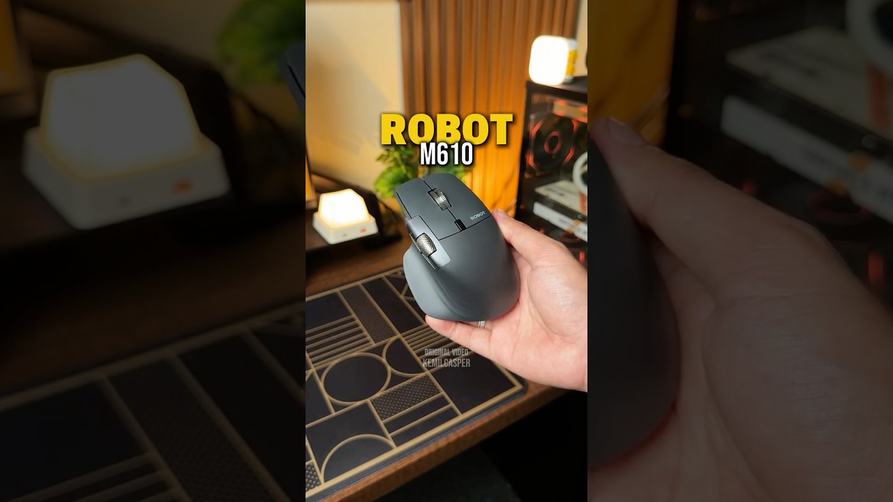 Mouse Jutaan Versi Low Budget! Robot M610 Worth It Parah 🔥 #RobotM610 #MouseWireless #shorts