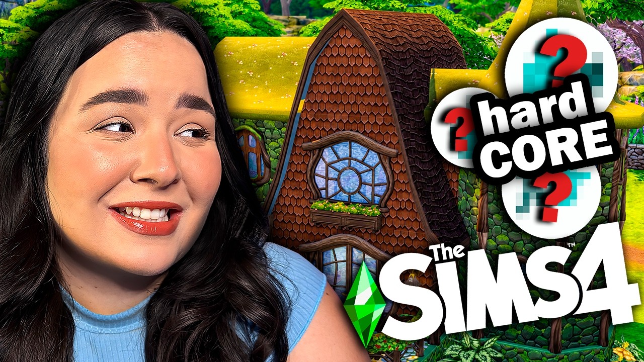 Construí uma Casa com PACOTES SURPRESA no The Sims 4 (nível HARDCORE)