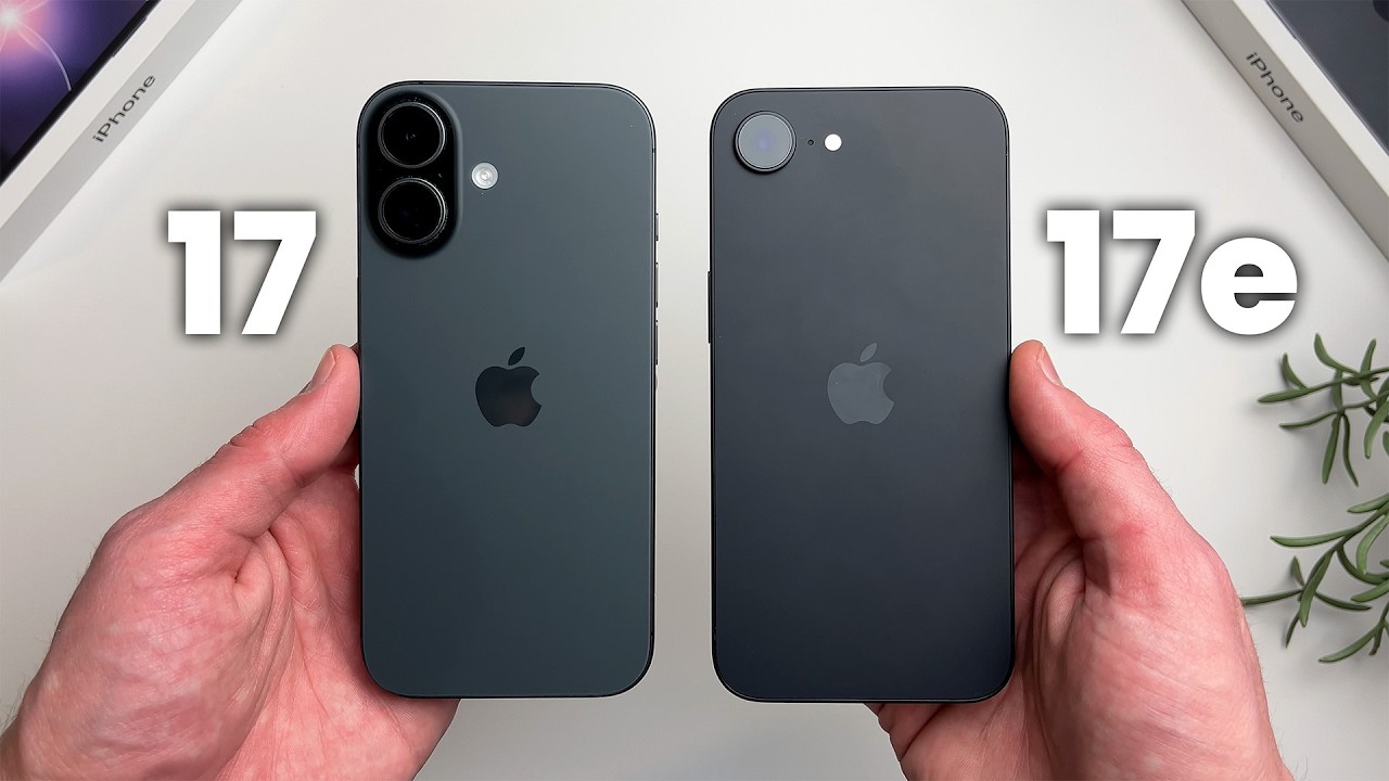 iPhone 17 vs 17e Comparison: Which Should You Buy?