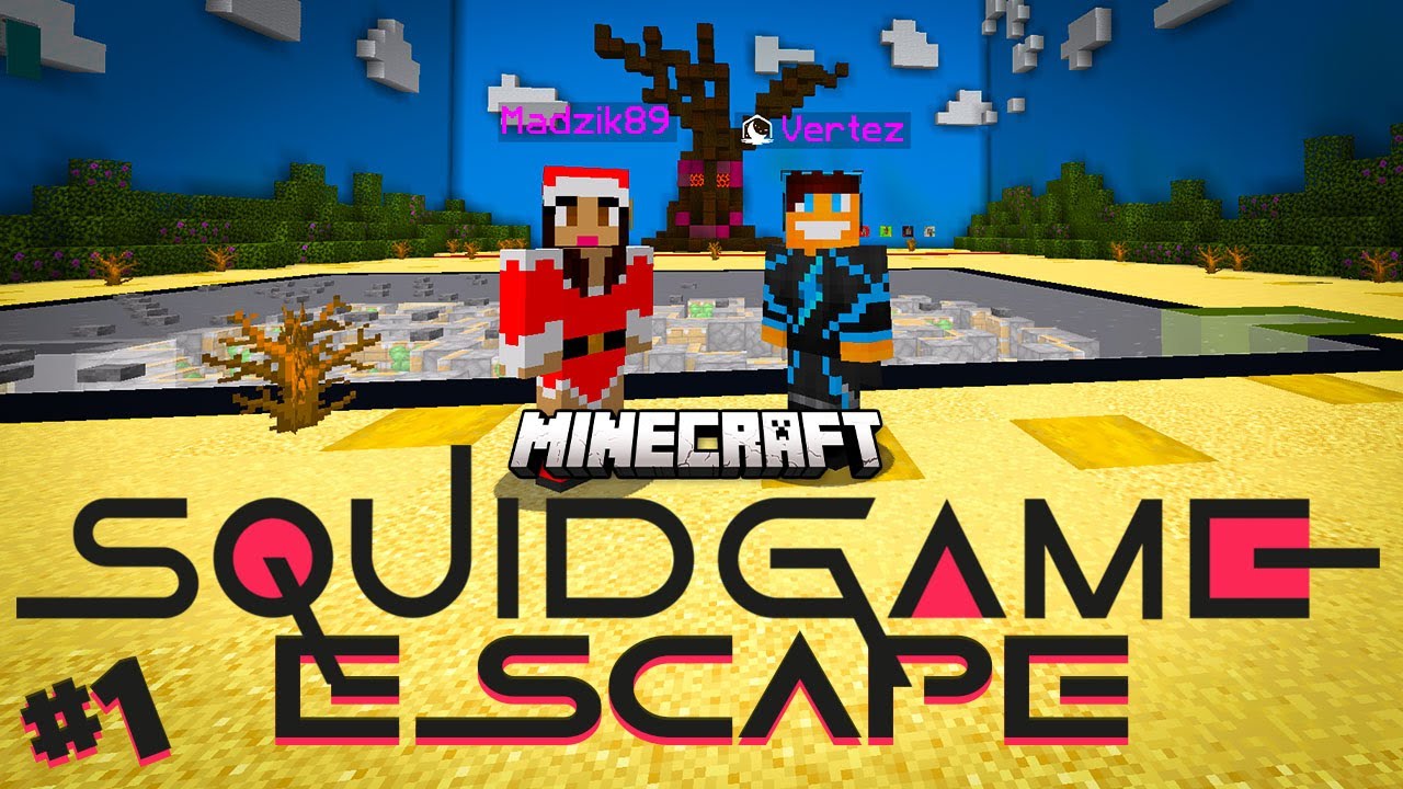 Minecraft Escape - Squid Game [1/2] /w @MagdalenaMariaMonika & @vertez