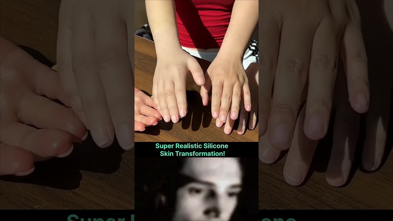 Mind-Blowing Realistic Silicone Hand Overlay! 😱#shorts #medical #science #tech