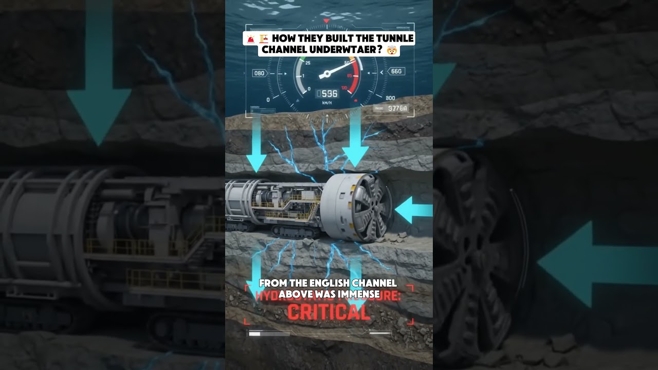 The Insane Physics of the Channel Tunnel 😱 #shorts